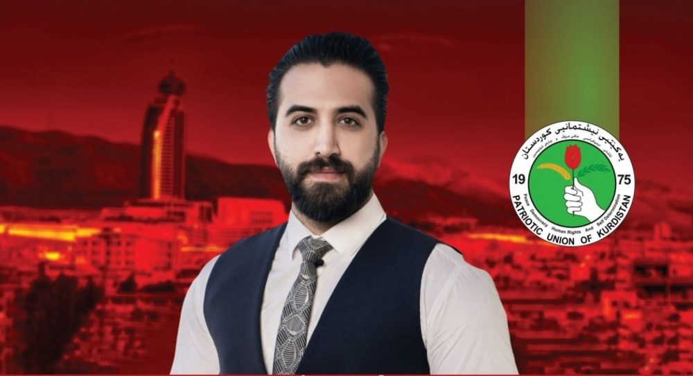 نیروهای امنیتی اتحادیه میهنی روزنامەنگاری را دستگیر و همسر و فرزندان وی را با یک خودروی نظامی به سلیمانیه منتقل کردند
