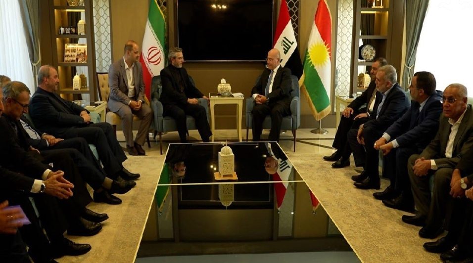 تأکید بر روابط تاریخی مشترک ایران با عراق و اقلیم کردستان در دیدار میان باقری و برهم صالح