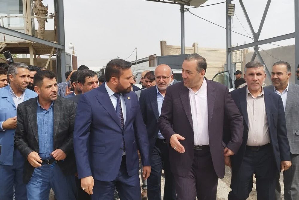 سفر استاندار میسان عراق به مرز مهران