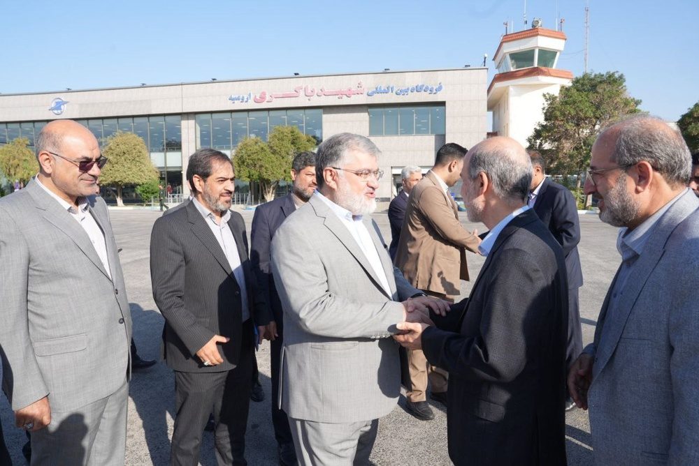 وزیر نیرو وارد ارومیه شد
