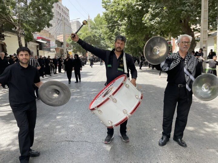 سوگواری کرمانشاهی ها در تاسوعای حسینی