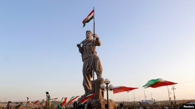 تقسیم داخلی احزاب عرب اهل تسنن توسط دو حزب حاکم بر اقلیم کردستان