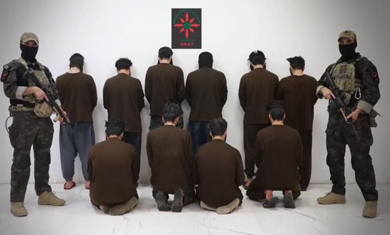 ۱۱ تروریست وابسته به داعش در اقلیم کردستان دستگیر شدند
