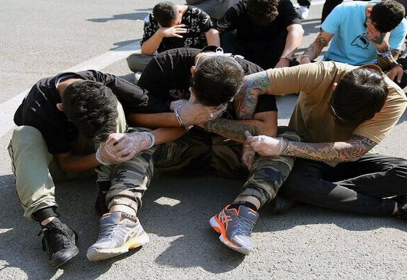 برخورد قاطع پلیس با اراذل و اوباش در مریوان؛ ۱۹ نفر در آذرماه دستگیر شدند