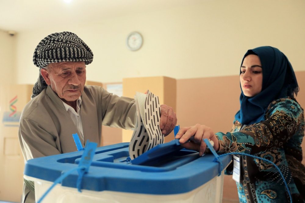 احتمال تقلب در انتخابات پارلمان کردستان از طریق آرای هزاران تن از کردهای سوریه، ترکیه و ایران  ساکن اقلیم کردستان بعید است