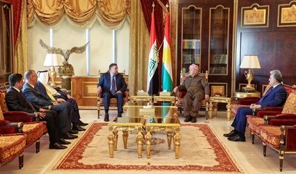 در نشست اخیر بین مسعود بارزانی با خمیس الخنجر هیچ توافقی در خصوص حل بحران استان کرکوک صورت نگرفته است