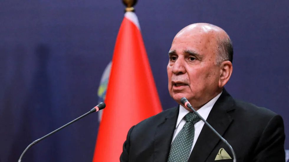 فؤاد حسین: عراق به دقت روند صلح ترکیه را زیر نظر دارد