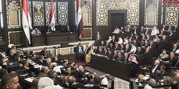 حموده صباغ  رئیس مجلس خلق سوریه شد
