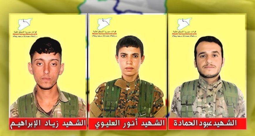 SDF هویت سه عضو کشته شده خود در دیرالزور را تایید کرد