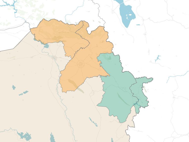 دو حکومت کوچک در دل یک اقلیم