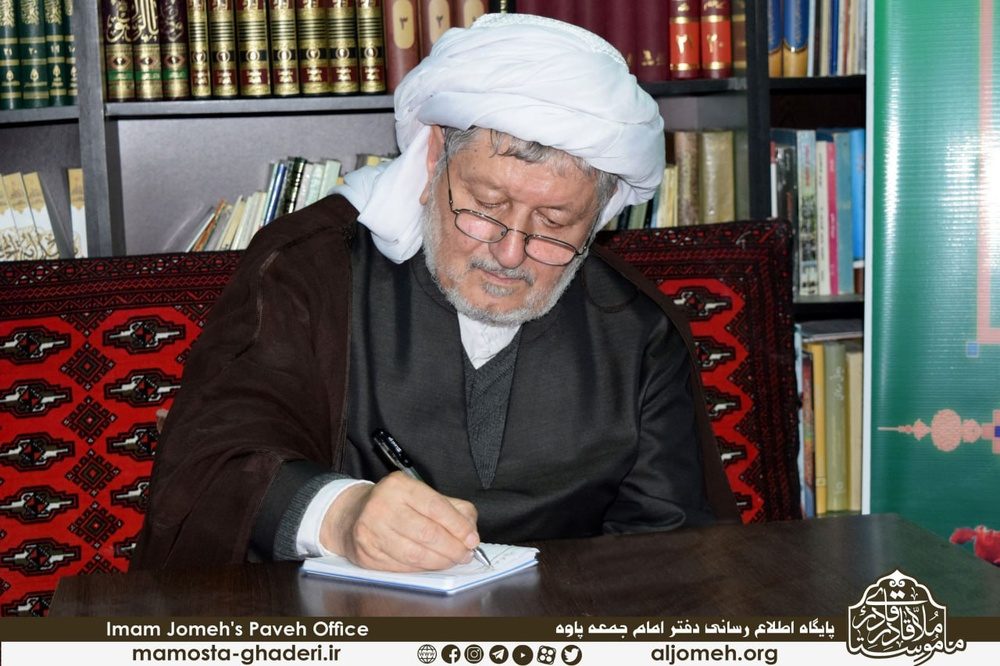 پیام امام جمعه پاوه به مناسبت شهادت چهار تن از رزمندگان ارتش
