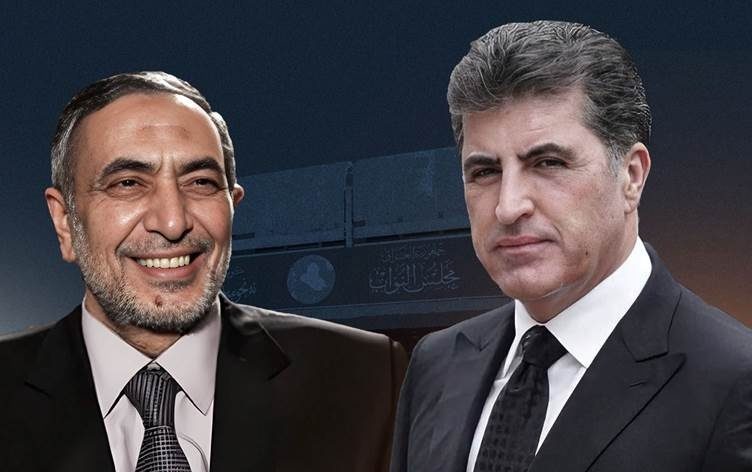 پیام تبریک نچیروان بارزانی به مناسبت انتخاب رئیس جدید پارلمان عراق