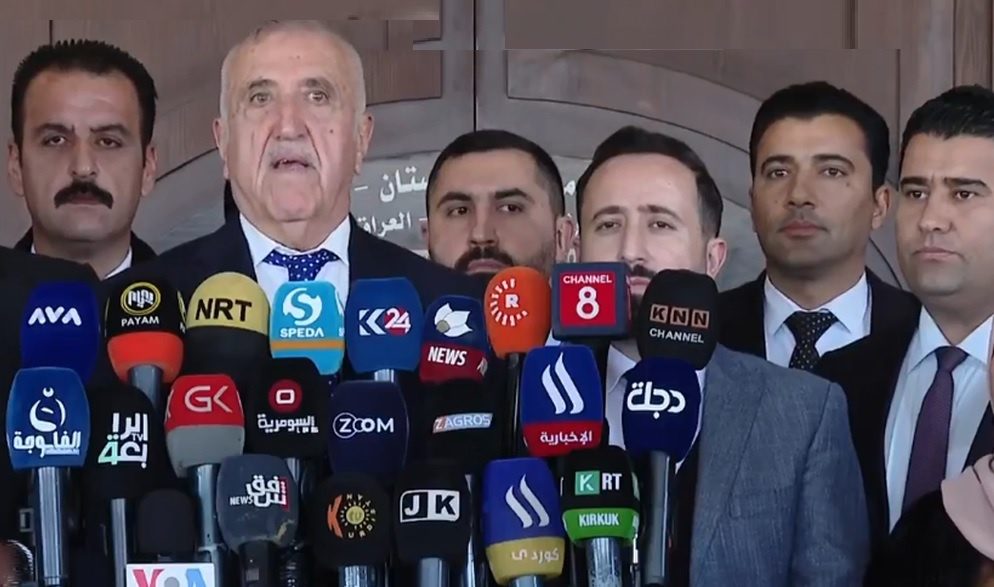 سەرۆکی کاتیی پەرلەمانی کوردستان دەستی لە کارکێشایەوە