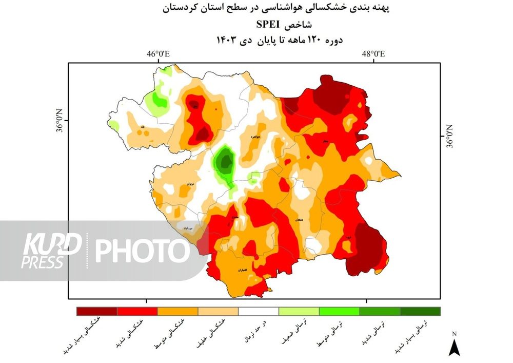قروه و بیجار همچنان زیر چتر خشکسالی
