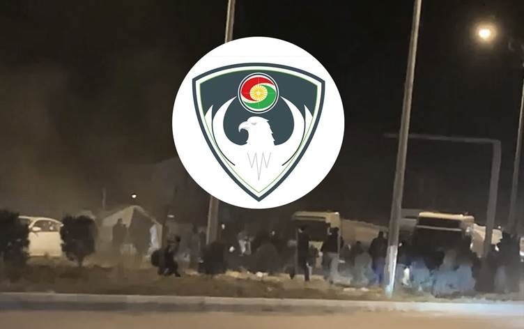 مسدود شدن مسیر تانکرهای حمل سوخت در سلیمانیه؛ معلمان با رانندگان درگیر شدند