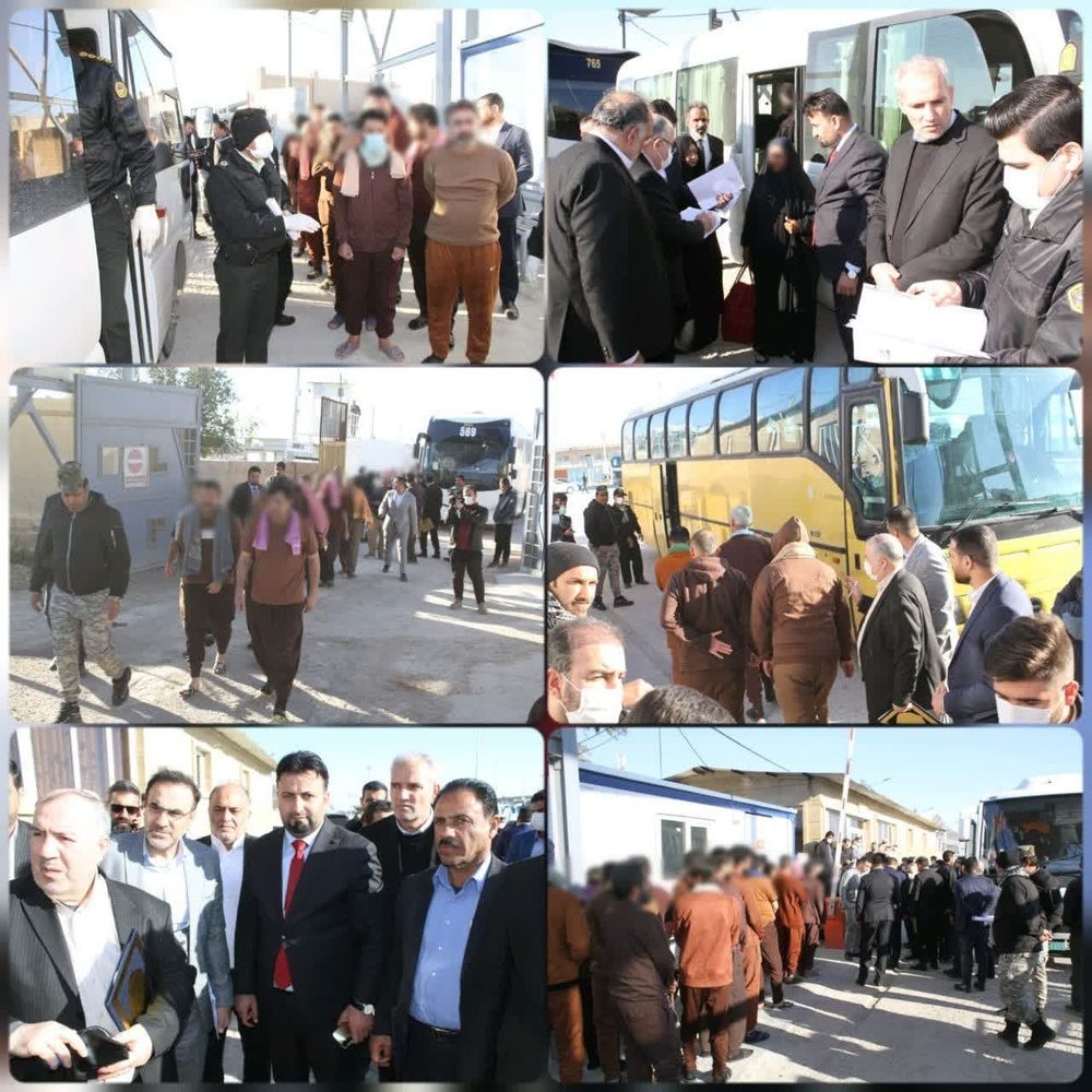 ۱۳۰ زندانی ایرانی از کشور عراق به زندان‌های ایلام منتقل شدند