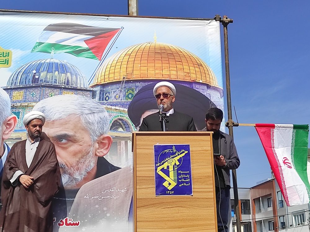 روز جهانی قدس روز هوشیاری امت اسلامی است