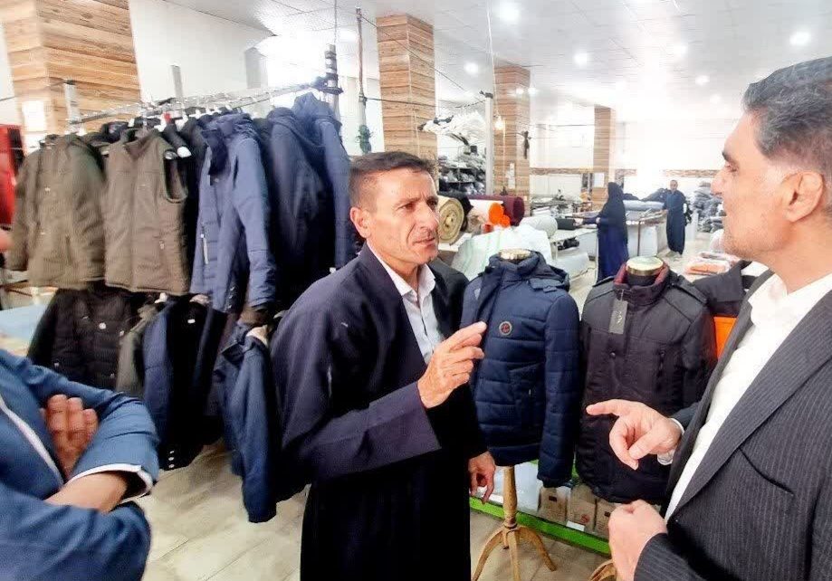 مشکلات کارگاه تولید کاپشن شاهو را پیگیری می‌کنیم