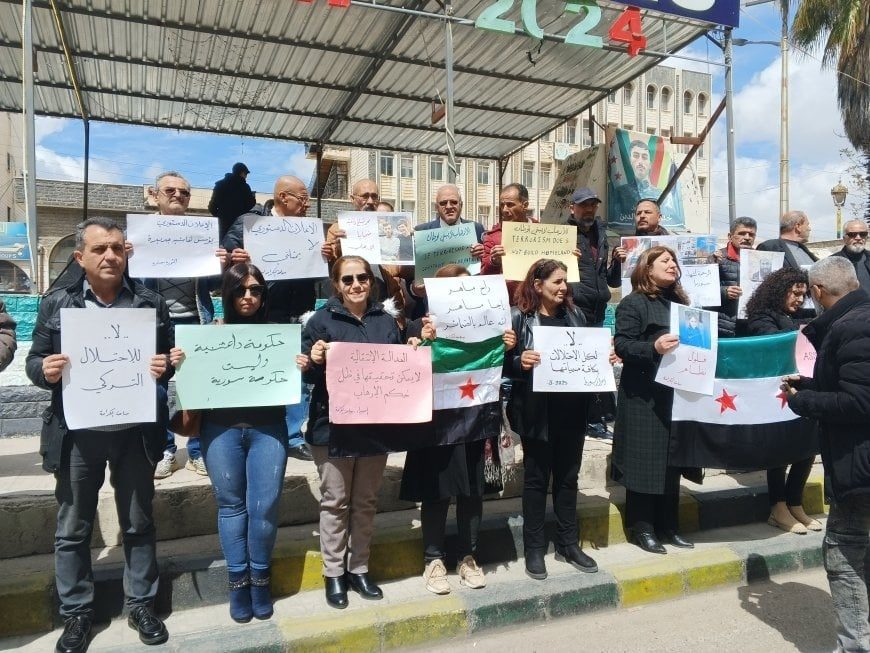 مردم سویدا سیاست‌های دولت موقت دمشق را رد کردند
