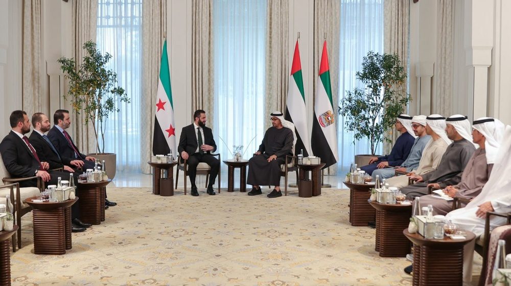 جولانی وارد امارات متحده عربی شد