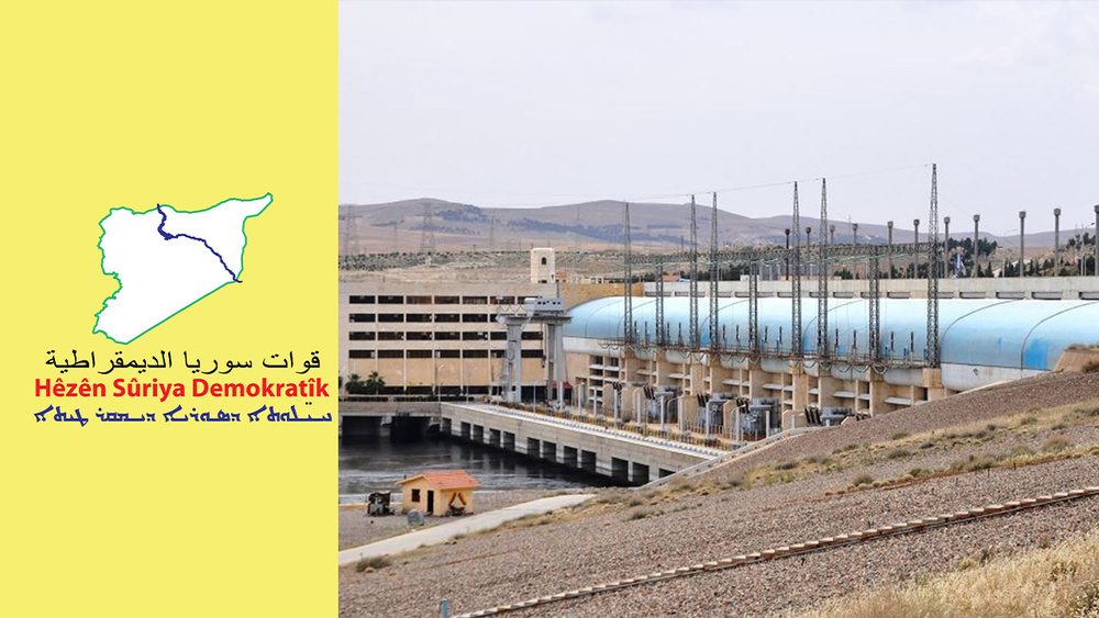 به رسمیت شناخته شدن SDF توسط ترکیه و اعلام آتش بس در سد تشرین