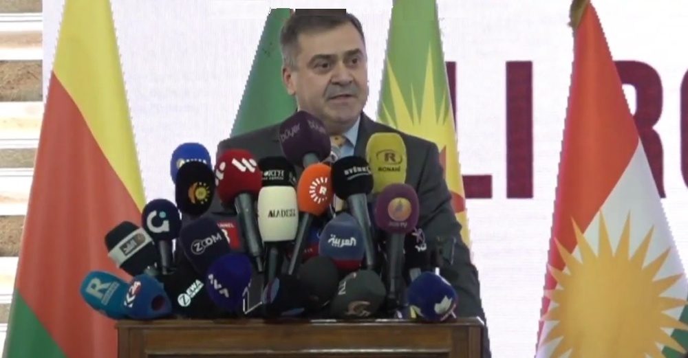 پیام بافل جلال طالبانی از قامشلو: حقوق کردها باید حفظ شود