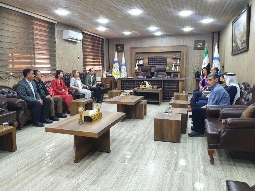 دیدار هیئتی بلندپایه از دم پارتی و DBP با مقامات مدیریت خودگردان