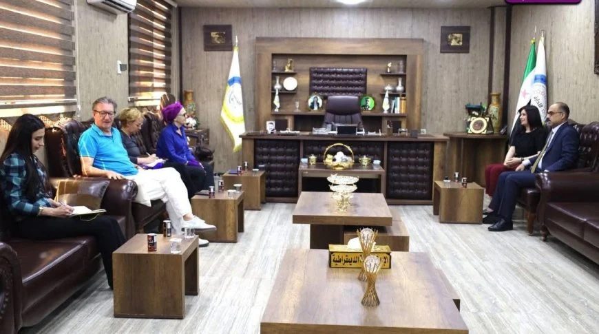 هیئتی از فرانسه از مدیریت خودگردان بازدید کرد