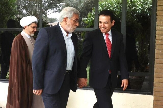 قاسم ئەعرەجی و ئیسمائیل قائانی کۆ بوونەوە