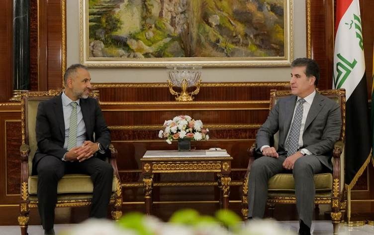 نچیروان بارزانی و سفیر بریتانیا بر حل‌وفصل اختلافات اربیل و بغداد تأکید کردند