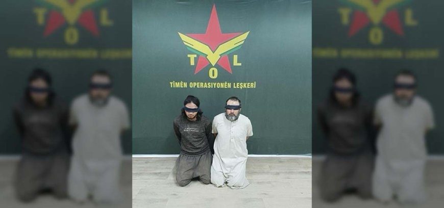 دستگیری دو عضو ارشد داعش در جریان عملیات SDF در اردوگاه هول