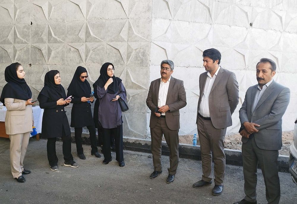 گزارش تور خبری بازدید از پروژه های نهضت ملی مسکن و راهسازی گردنه صلوات آباد سنندج