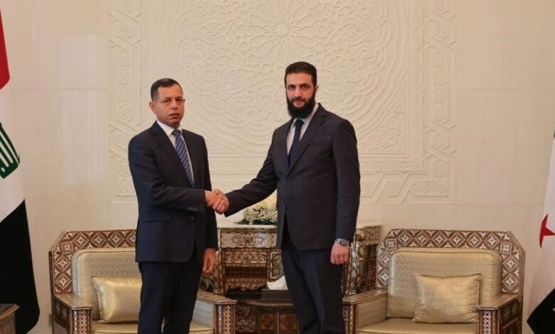 دیدار رئیس دستگاه اطلاعات عراق با جولانی در دمشق