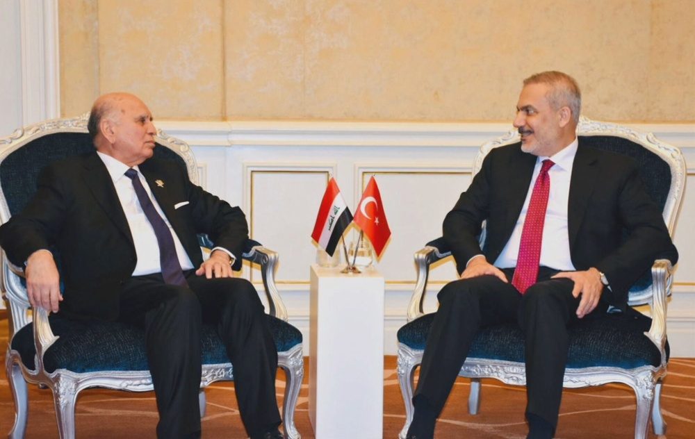 فوئاد حوسێن و هاکان فیدان چەند پرسێکی گرنگی ناوچەیی و دوو قۆڵییان تاوتوێ کرد