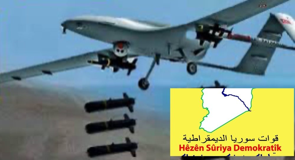 حمله پهپادی به مواضع نیروهای دموکراتیک سوریه در دیرحافر ناکام ماند