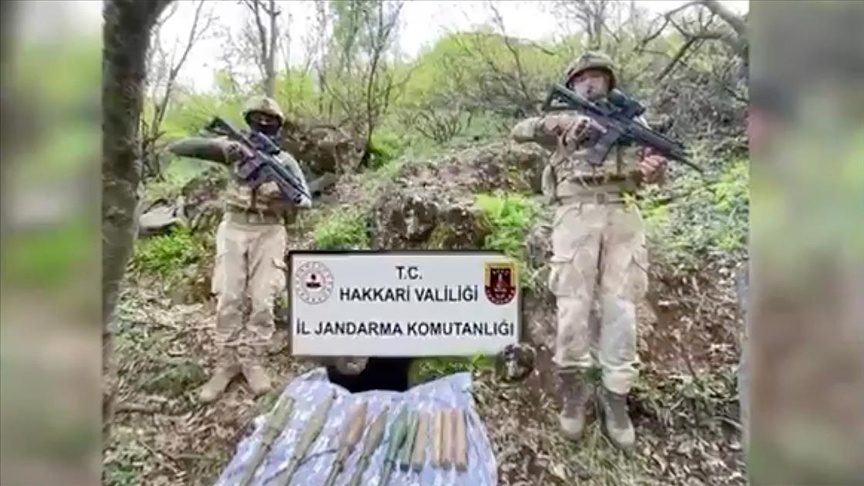 عملیات گسترده ژاندارمری در ۳۰ استان؛ ۱۴۴ مخفیگاه PKK منهدم و مقادیر زیادی سلاح کشف شد