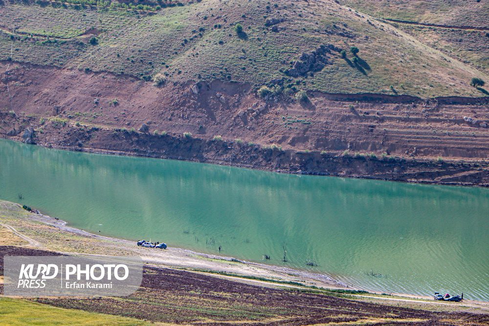 حجم آب سدهای کردستان ۲۴ درصد کاهش یافت