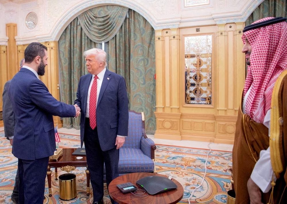 دیدار رئیس‌ دولت موقت سوریه با ترامپ در کاخ سفید در فضایی محرمانه
