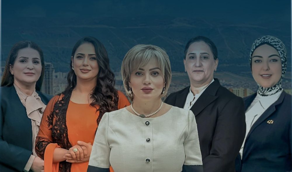 ۵ زن از سلیمانیه بدون استفاده از «کرسی اقلیت‌ها» راهی پارلمان عراق شدند