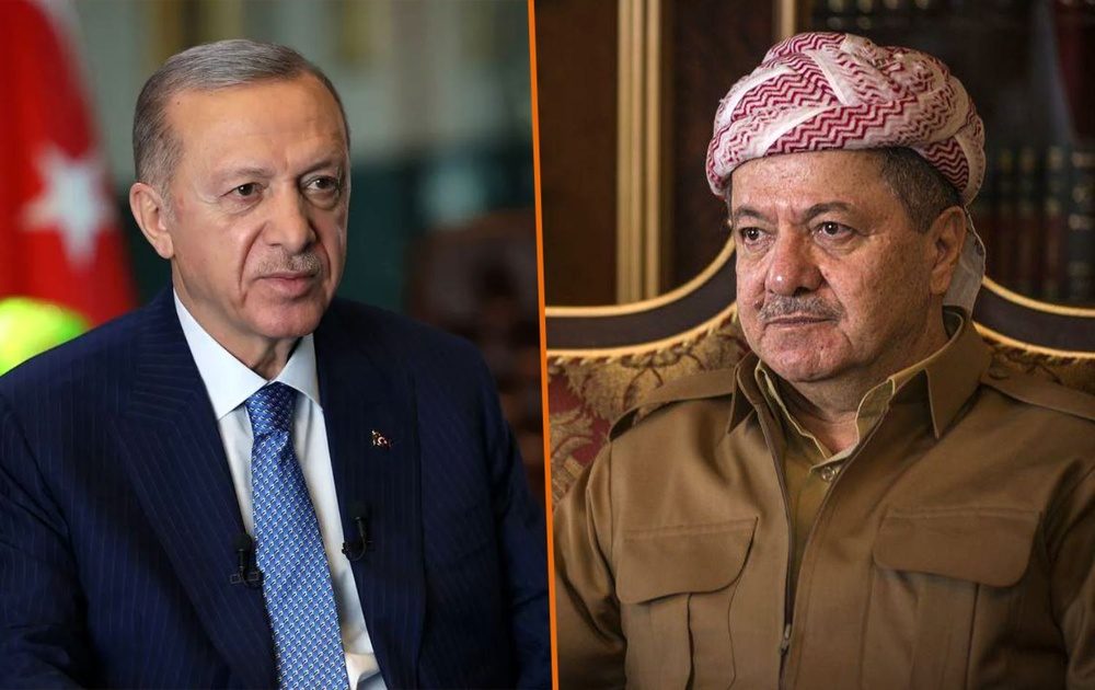 واکنش تند آنکارا به بیانیه دفتر بارزانی؛ اردوغان: این اظهارات بی‌احترامی و ناپذیرفتنی است