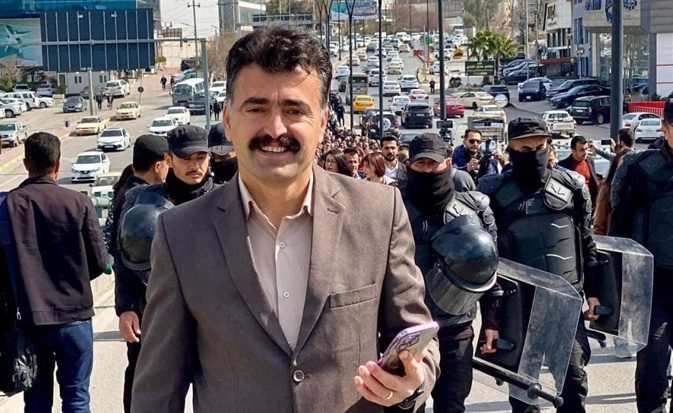 بازداشت شبانه عضو شورای معلمان معترض در سلیمانیه