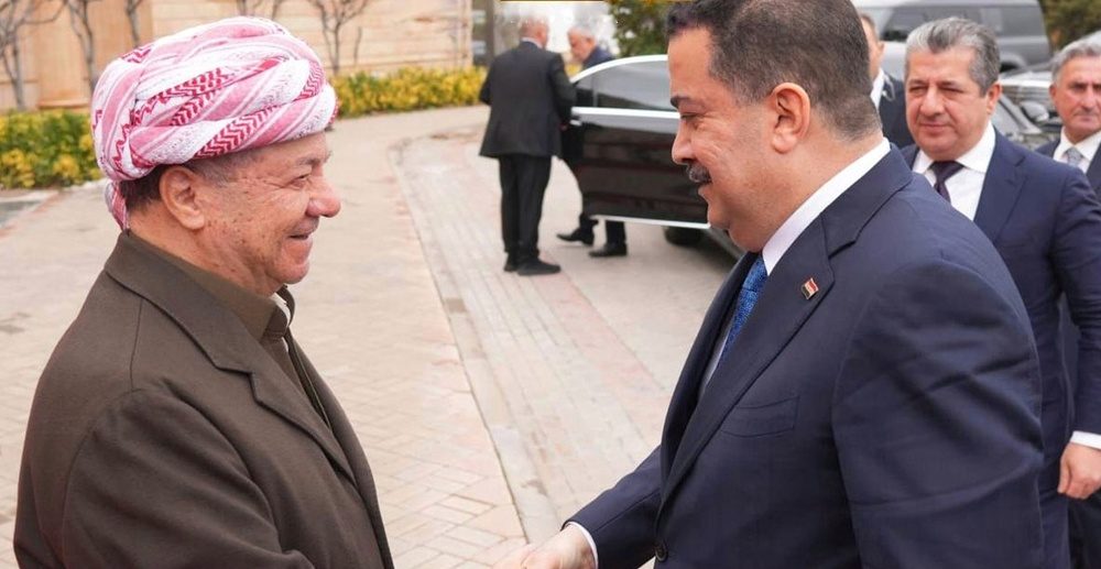 دیدار السودانی و بارزانی؛ گفتگو درباره تشکیل دولت و ریاست جمهوری عراق