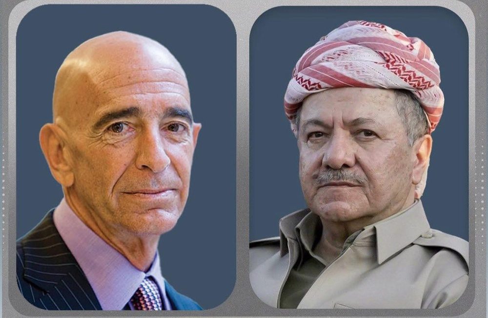 گفت‌وگوی تلفنی بارزانی و نماینده ترامپ درباره تحولات منطقه و سوریه