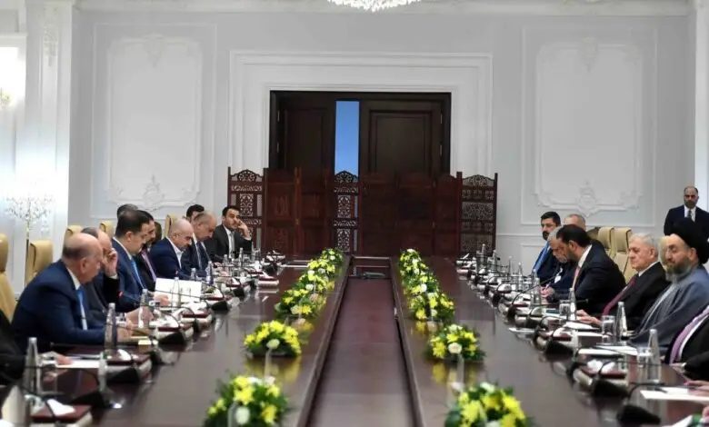 نشست ائتلاف اداره دولت با حضور بافل طالبانی برگزار شد