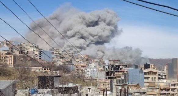 سردشت  هدف حملات موشکی قرار گرفت