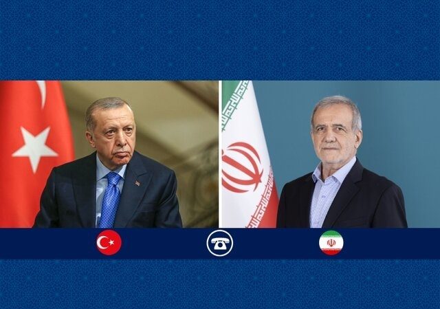پەیوەندیی تەلەفۆنیی مەسعوود پزیشکیان و ئەردۆغان