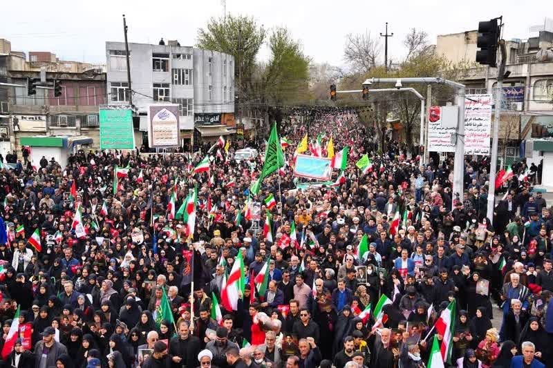 حضور کرمانشاهیان در روز جهانی قدس