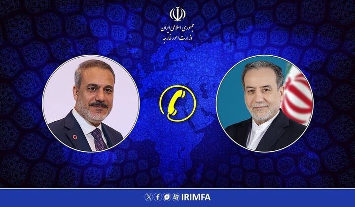 عراقچی به فیدان: وضعیت تنگه هرمز نتیجه مستقیم تجاوز نظامی آمریکا و رژیم صهیونیستی است