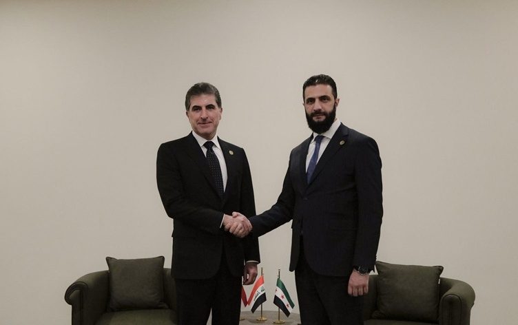 بارزانی و شەرع دوایین پێشهاتەکانی شەڕ و لێکەوتەکانیان تاوتوێ کرد