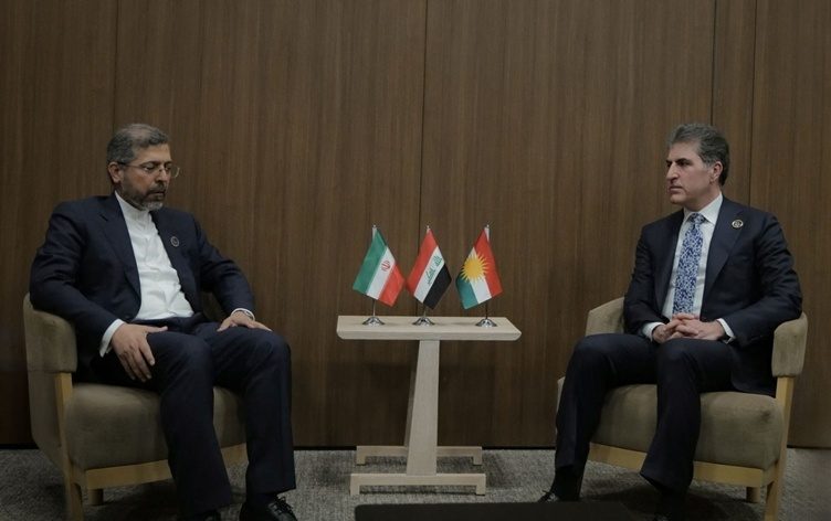 تأکید نچیروان بارزانی و معاون وزیر خارجه ایران بر آتش‌بس و گفت‌وگو در خاورمیانه